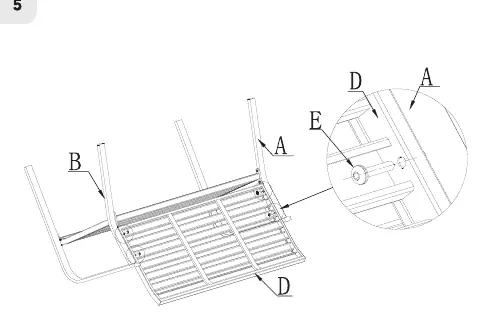 Assembly steps 5 and 6