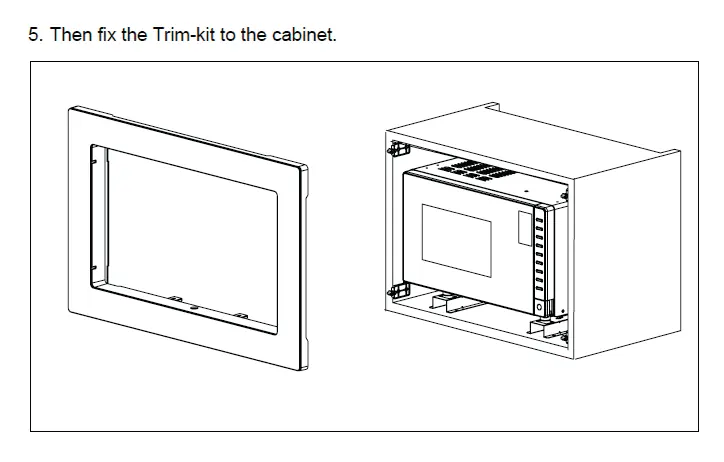 Installation step 5