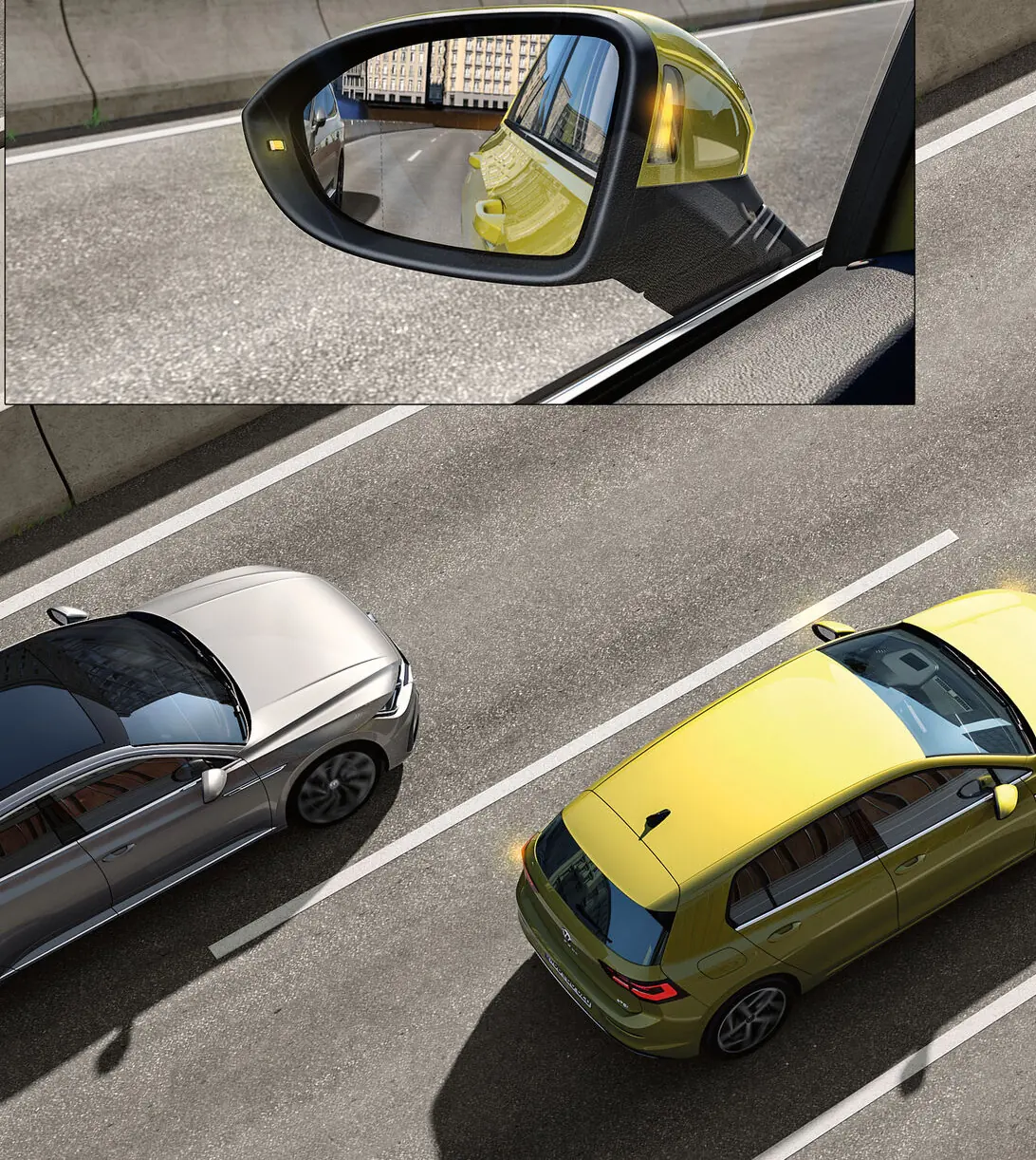 Lane Assist and Side Assist visualization