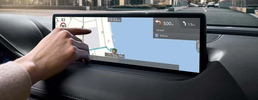 14.5-inch infotainment system