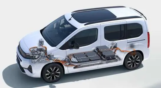 Drivetrain and battery layout