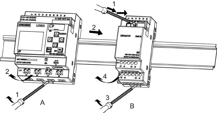 Additional installation photo from page 34