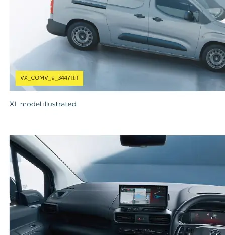 Interior dashboard and infotainment display