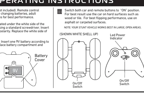 Remote control battery installation