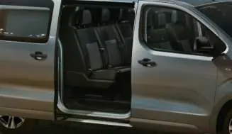 Interior view of the Vivaro Prime trim.