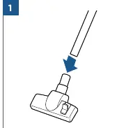 Connecting the vacuum to power