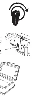Opening and closing the safe