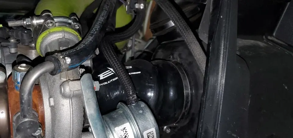 Installed V-Flow Intake