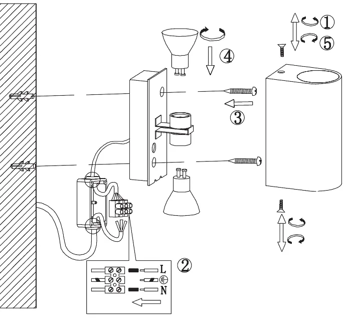Installation and wiring diagram