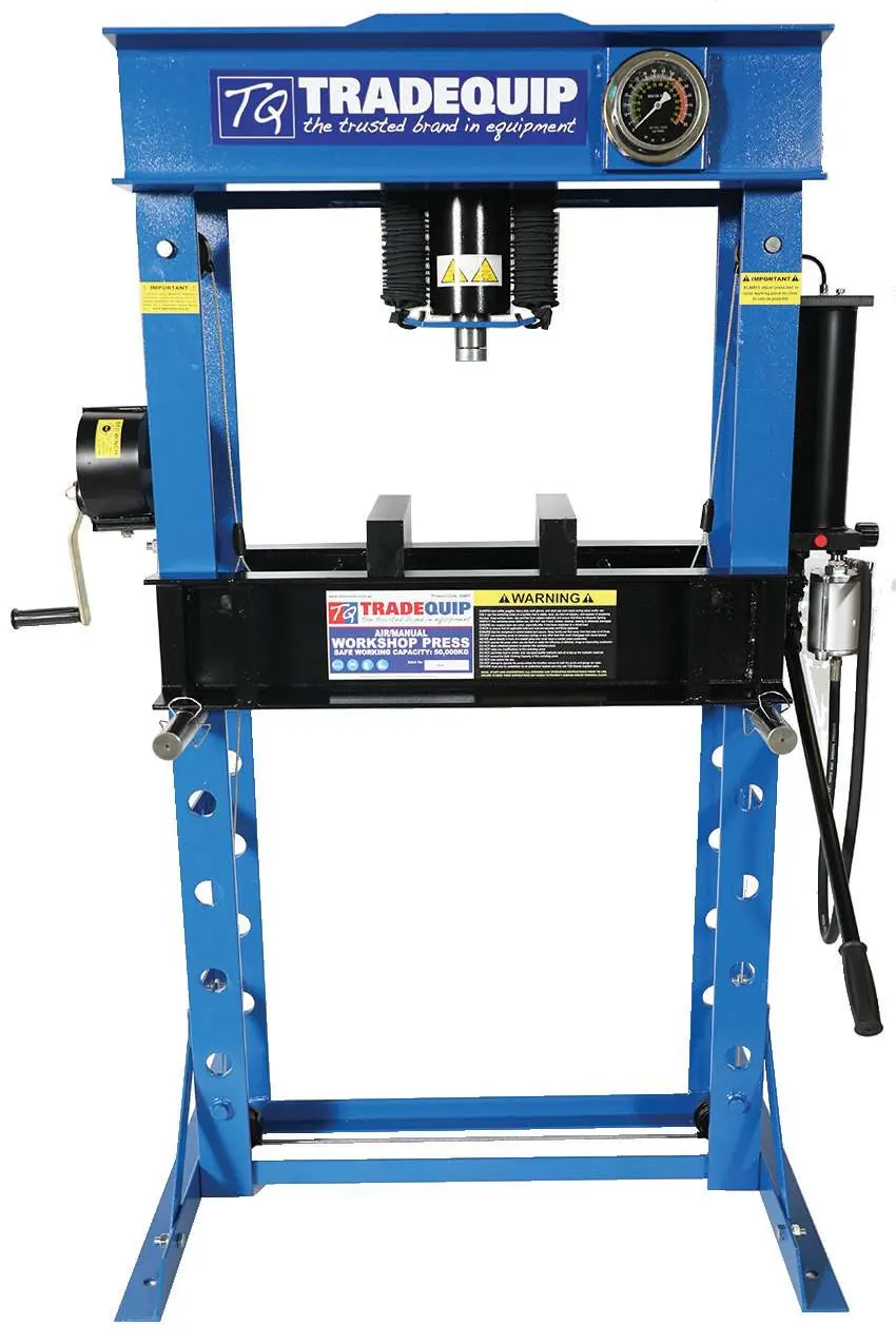 TradeQuip 2048T Air/Manual Workshop Press