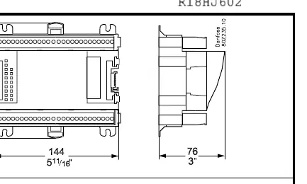 DIN rail mounting instructions