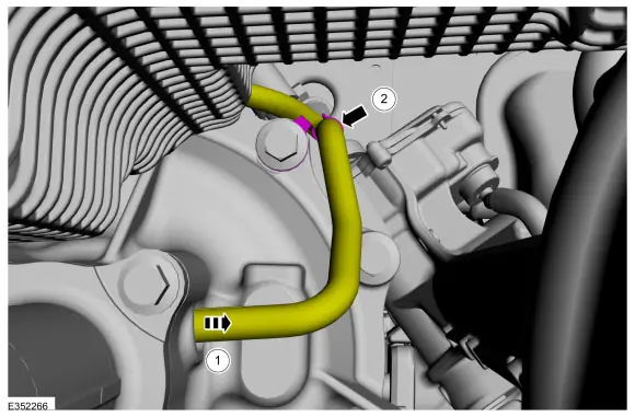 Hose connection point