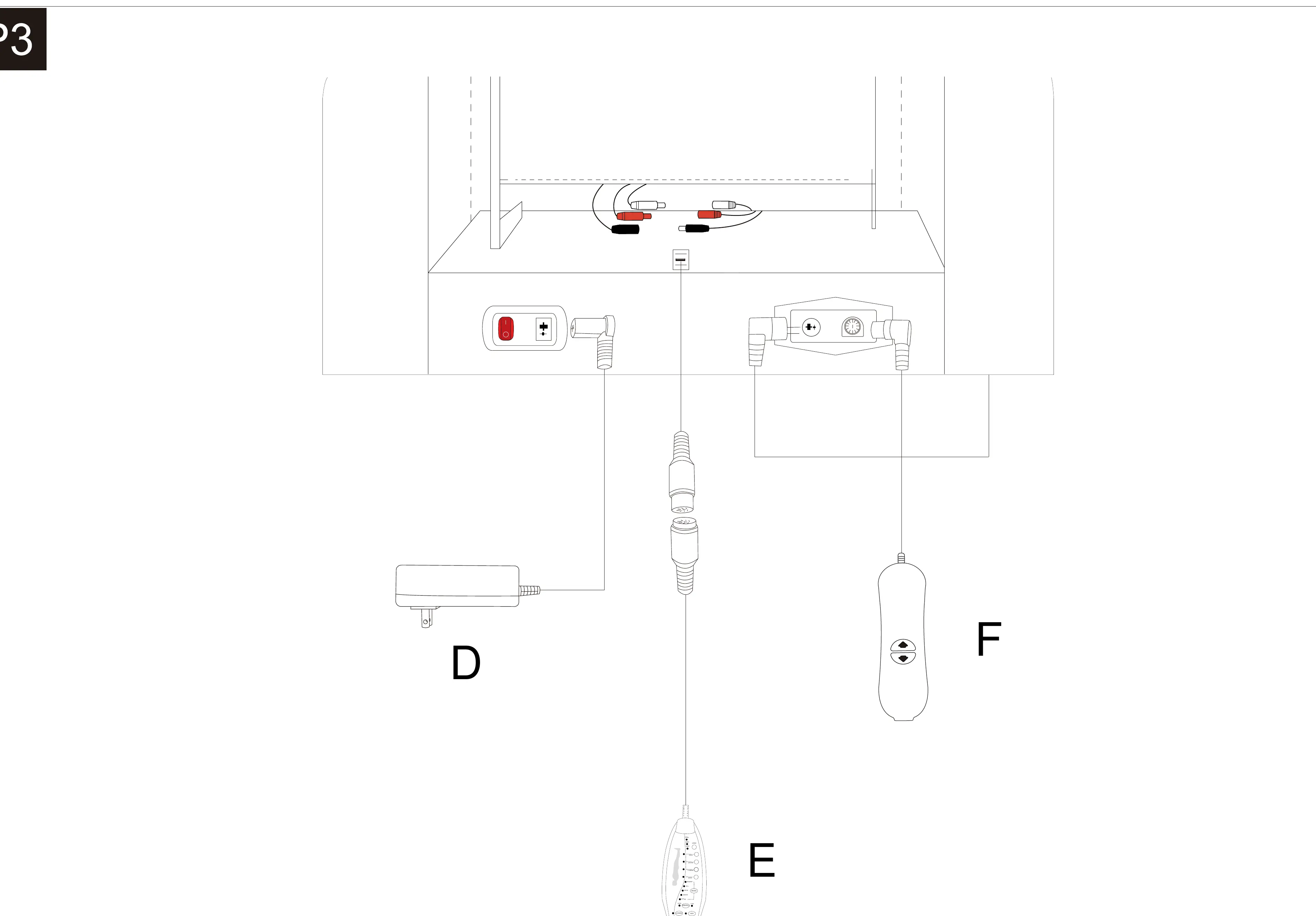 Step 3: Wiring connections.