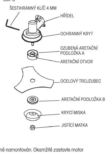 Metal blade assembly