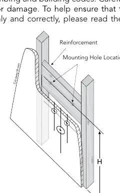 Wall reinforcement brace installation