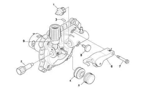 Wear parts exploded view