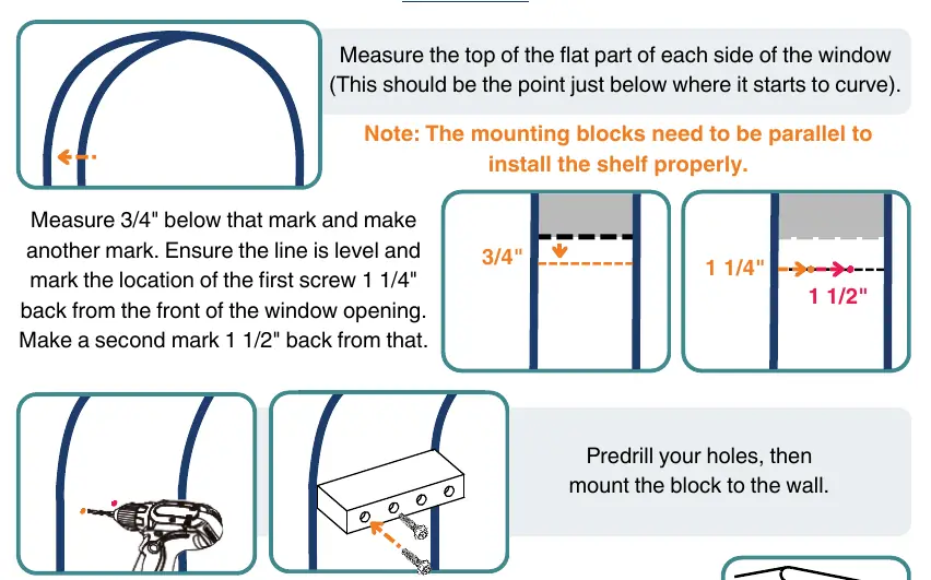 Measurement and mounting diagram