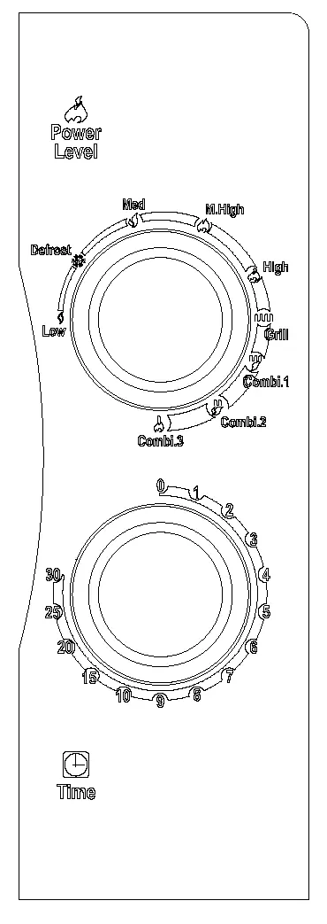 Control panel diagram