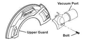 Vacuum port attachment