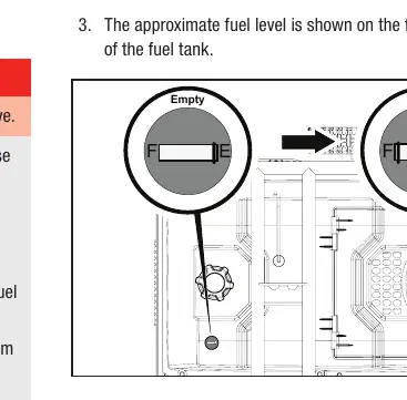 Fuel gauge indicator