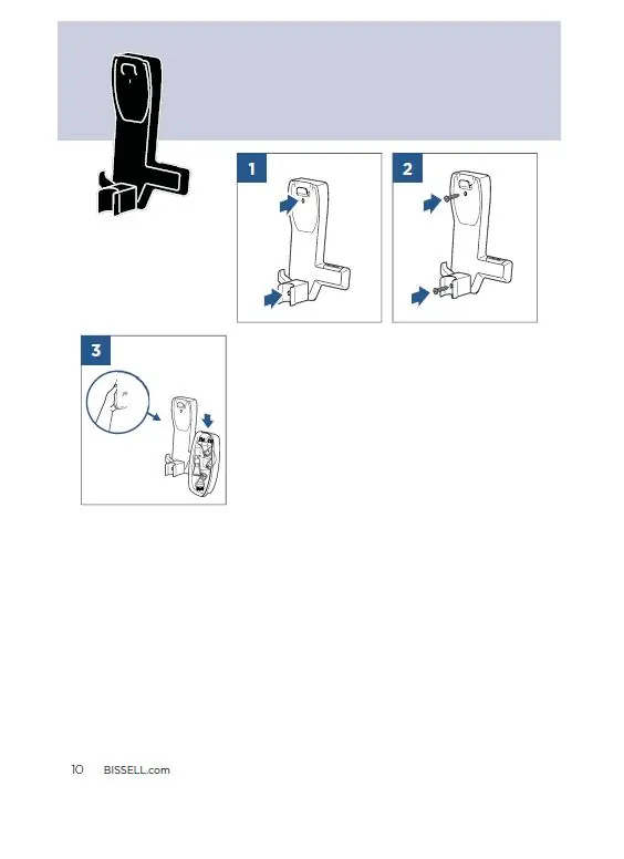 Wall mount installation.