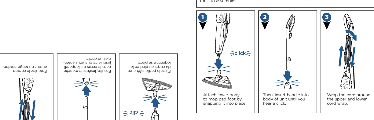 Assembly steps
