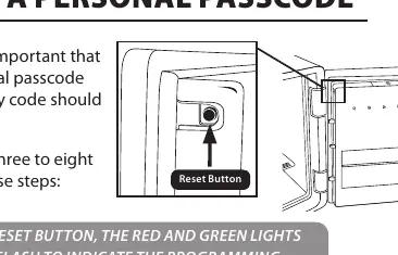 Reset button location