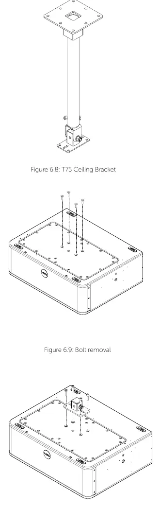 Ceiling mounting installation