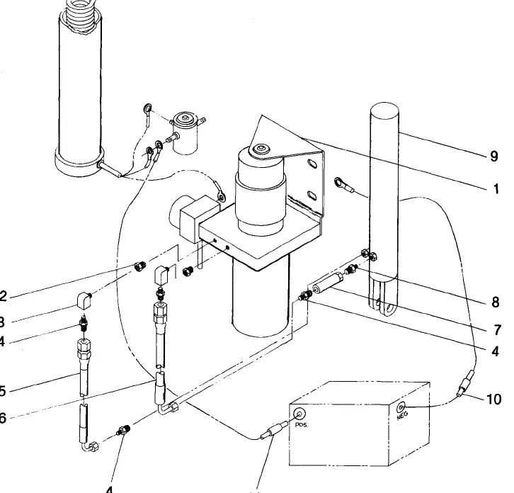 DC Hydraulic/Electrical Assembly Diagram