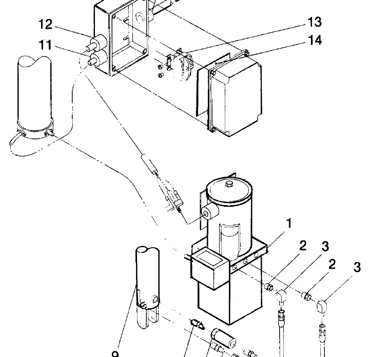 AC Hydraulic/Electrical Assembly Diagram