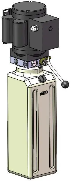 Illustration of the hydraulic valve (Fig 47).
