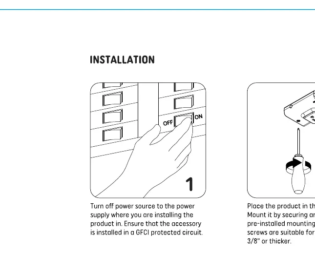 Step 1: Mounting the fixture