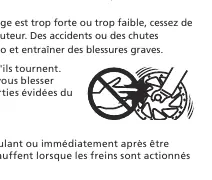 Warning: Keep fingers away from rotating disc rotors