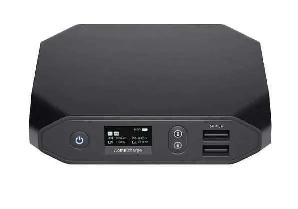 Portable charger ports