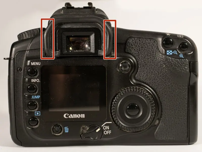 Removing the eyepiece cap