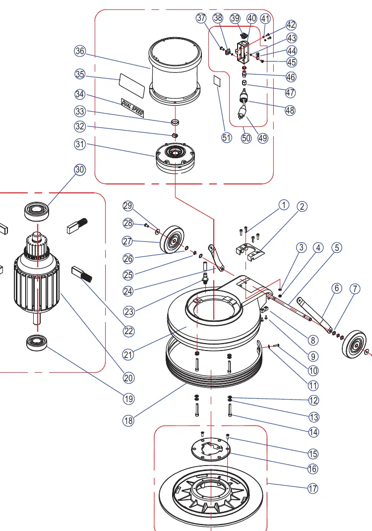 Base Assembly Parts Diagram