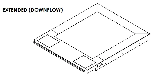 Extended coil assembly (Downflow)