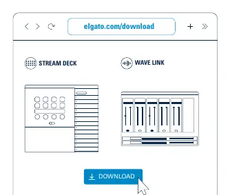 Downloading Stream Deck and Wave Link apps