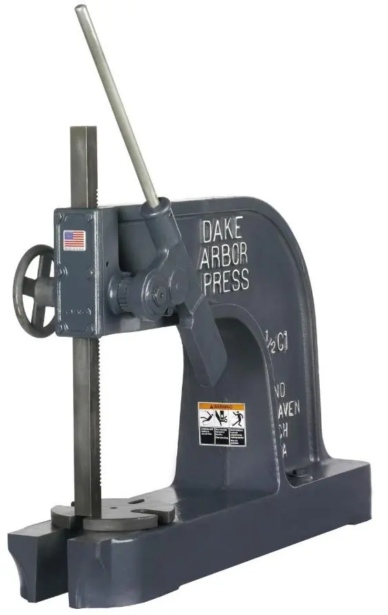 Dake 1-1/2C Ratchet Lever Arbor Press