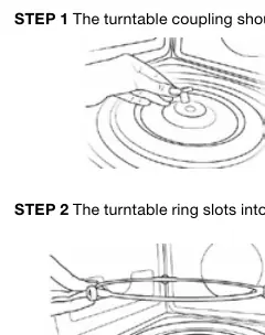 Step 1: Turntable coupling installation