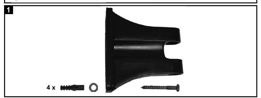 Wall mounting steps
