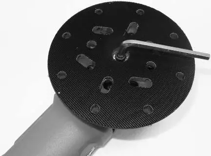 Replacing the backing pad