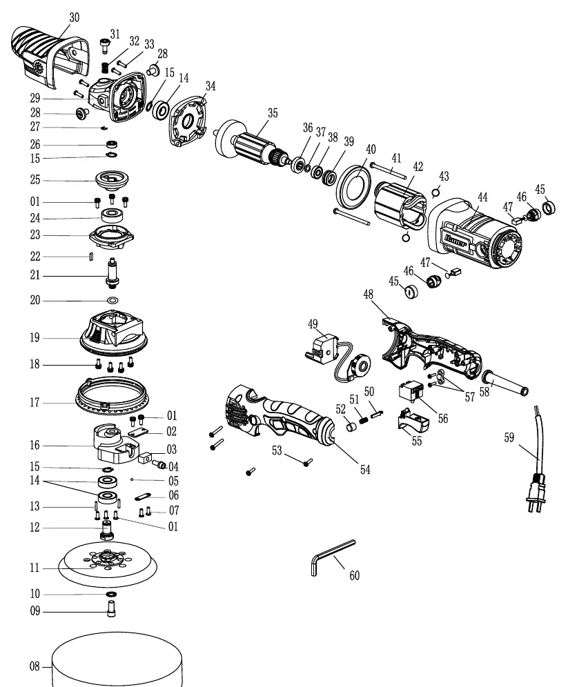 Assembly diagram