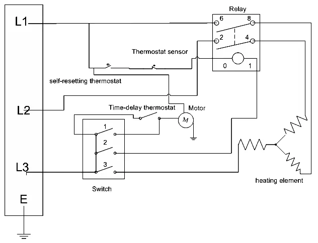 Circuit diagram TDS 30 R