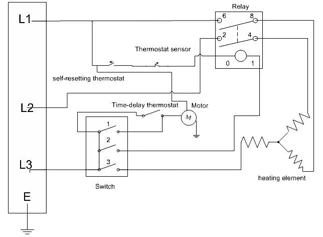 Circuit diagram TDS 50 R