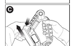 Figure C: Removing the battery pack