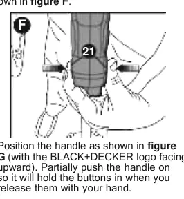 Auxiliary handle attachment (Figure F)