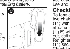 Battery installation