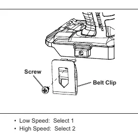 Attaching Belt Clip