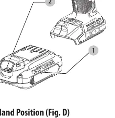 Installing and removing the battery pack